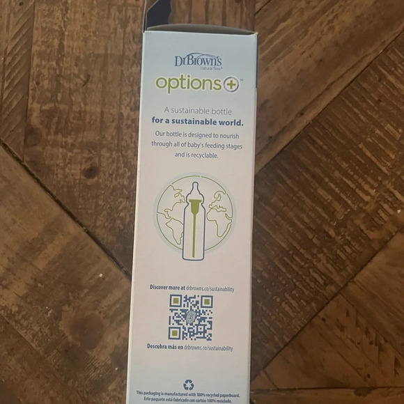 Dr. Brown's Options + Narrow Anti-Colic Baby Bottle 4 oz - 120 ml - Picture 4 of 4